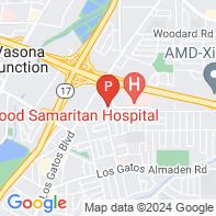 View Map of 2512 Samaritan Drive,San Jose,CA,95124